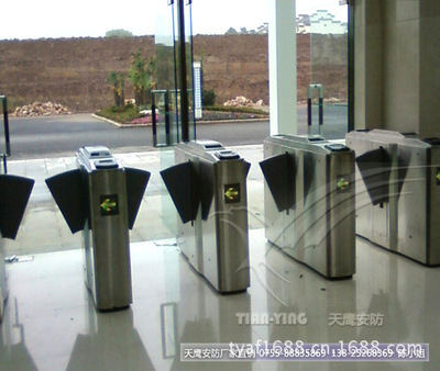 TZY-6007斜角翼闸 融合豪华设计与广泛适用性的出入口管理解决方案
